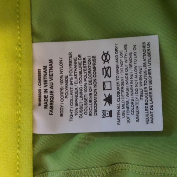 Nike Running Shorts Clash Tempo Layered, Atomic Green, Atmosphere, NEW, Sz Large - Picture 5 of 8